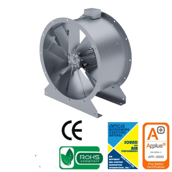Tube Axial Fans Energy Industrial Twin City Fans KSA UAE Dubai Sharjah